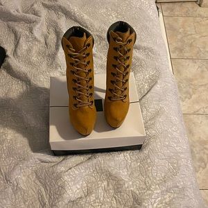 ZiGi Girl Tan Boots. New never worn